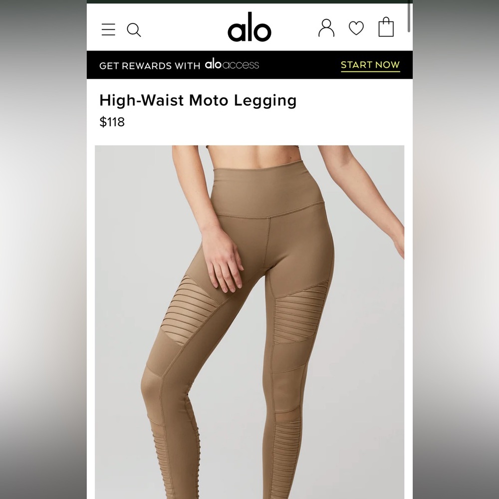 Alo mesh leggings